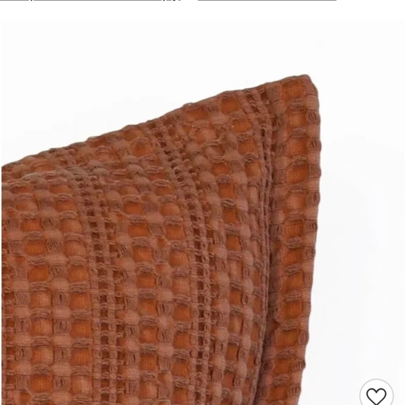 20"x20" Oversize Riley Washed Linen Flange Square - Picture 5 of 8